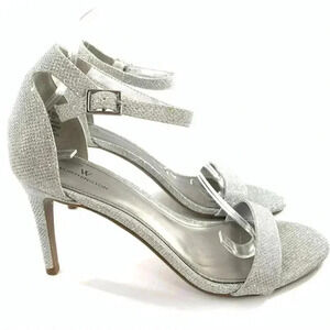 Worthington womens heels size 10 silver Bristol stilettos party metallic formal